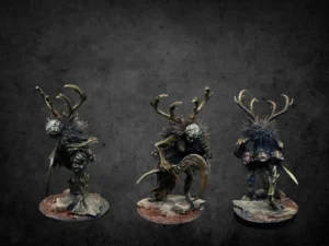 Figurines Grimdark atmosphère sombre textures